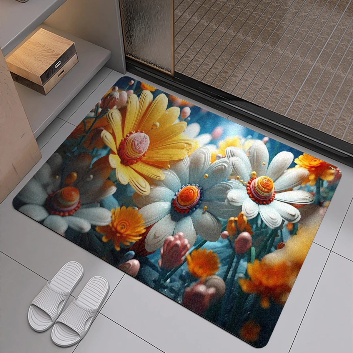 Tapis de Bain Fleur