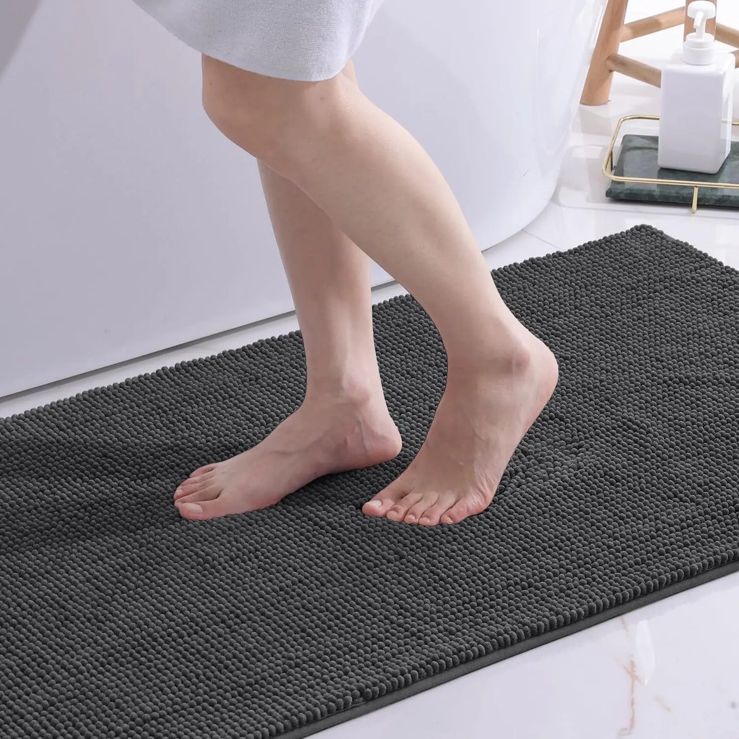 Tapis Chenille Salle de Bain