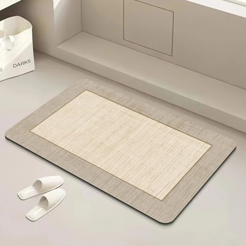 Tapis Salle de Bain Diatomite