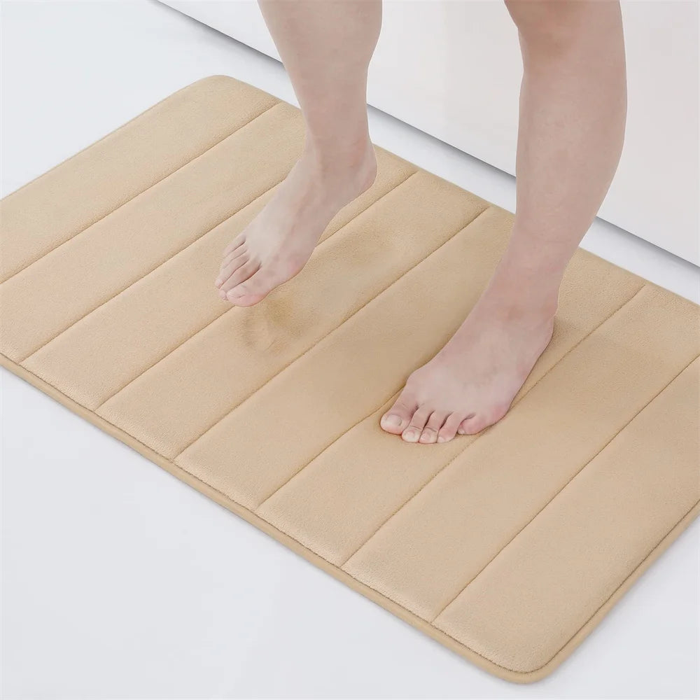 Tapis en Mousse pour Salle de Bain