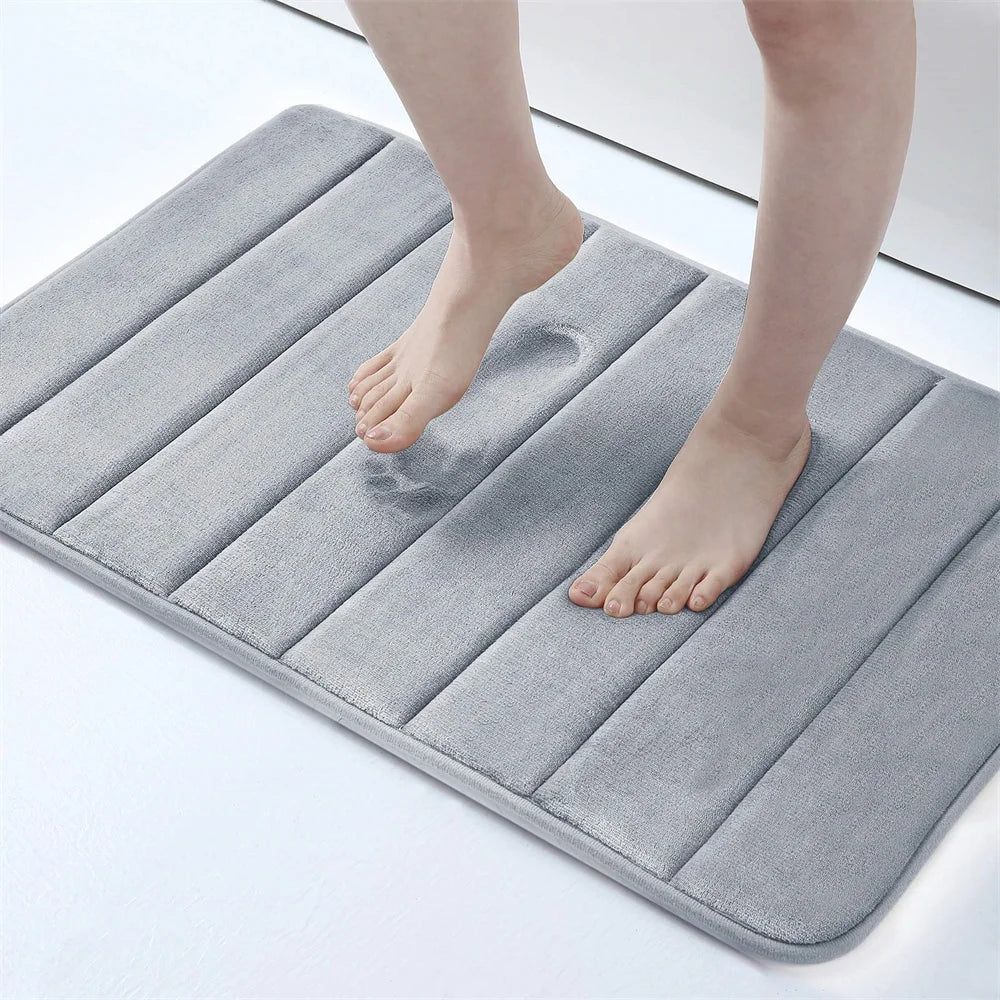 Tapis en Mousse pour Salle de Bain