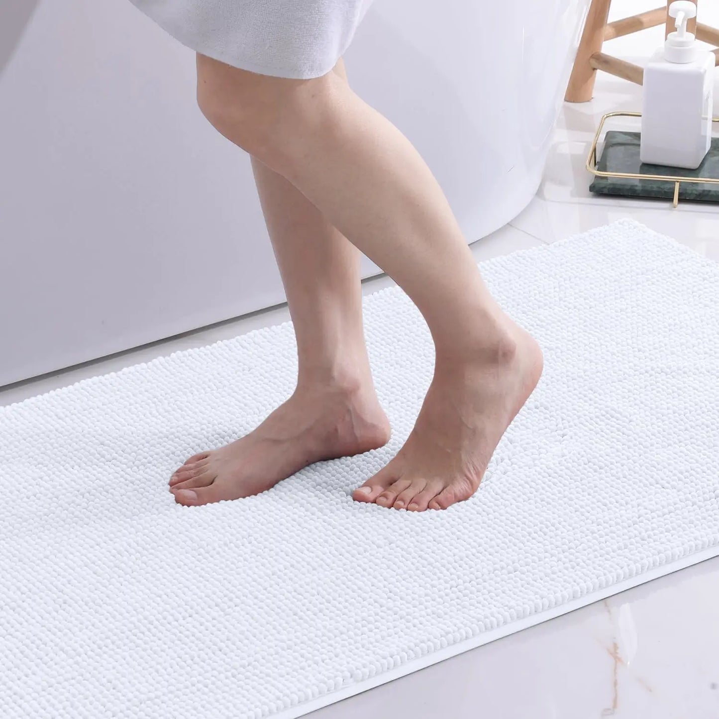 Tapis Chenille Salle de Bain