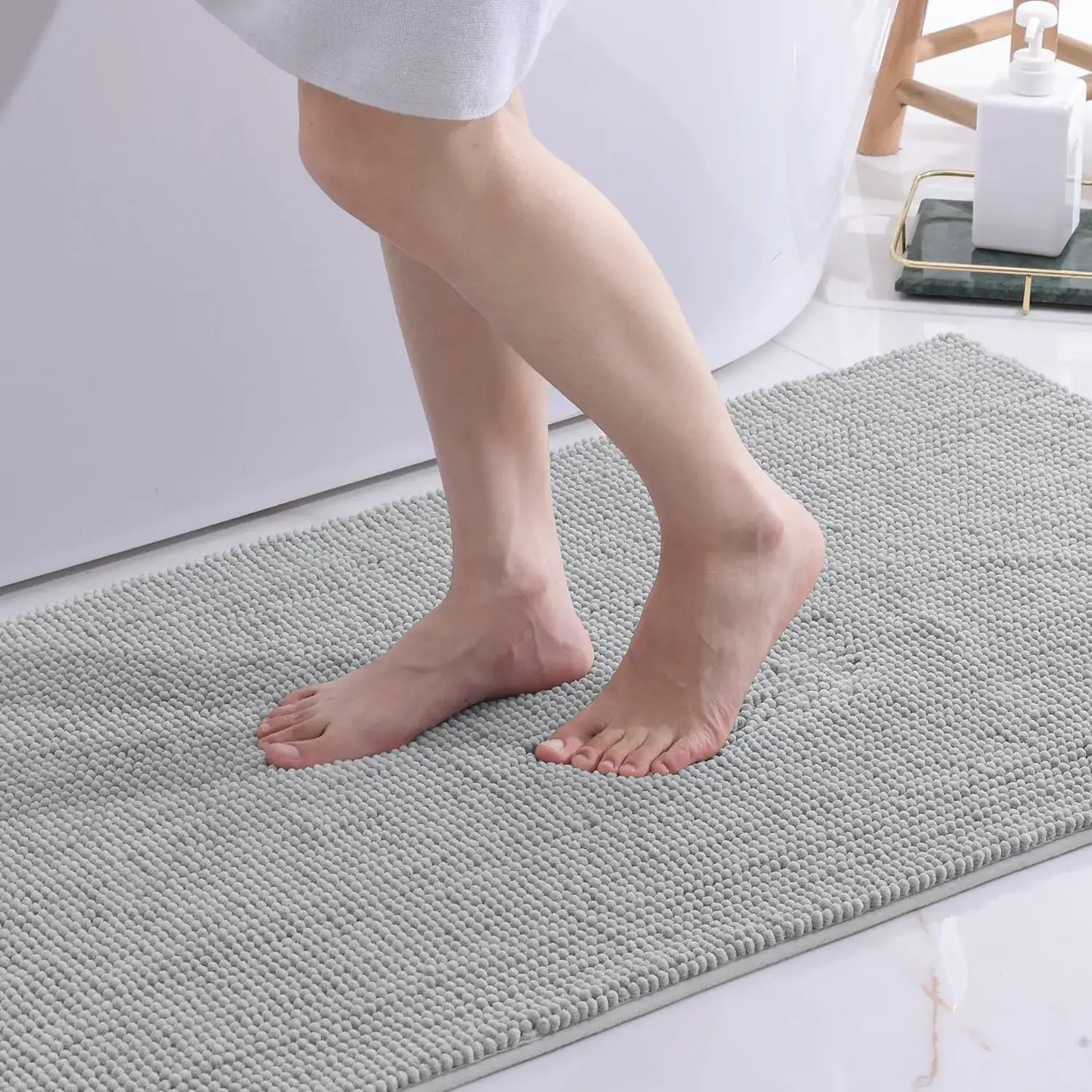 Tapis Chenille Salle de Bain